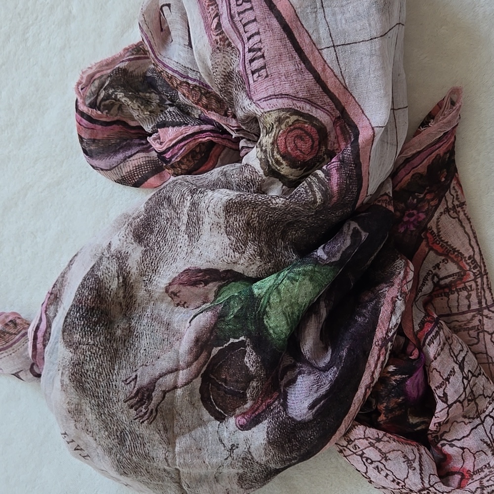 813 Ottotredici Scarf/ Shawl - Picture 3 of 16